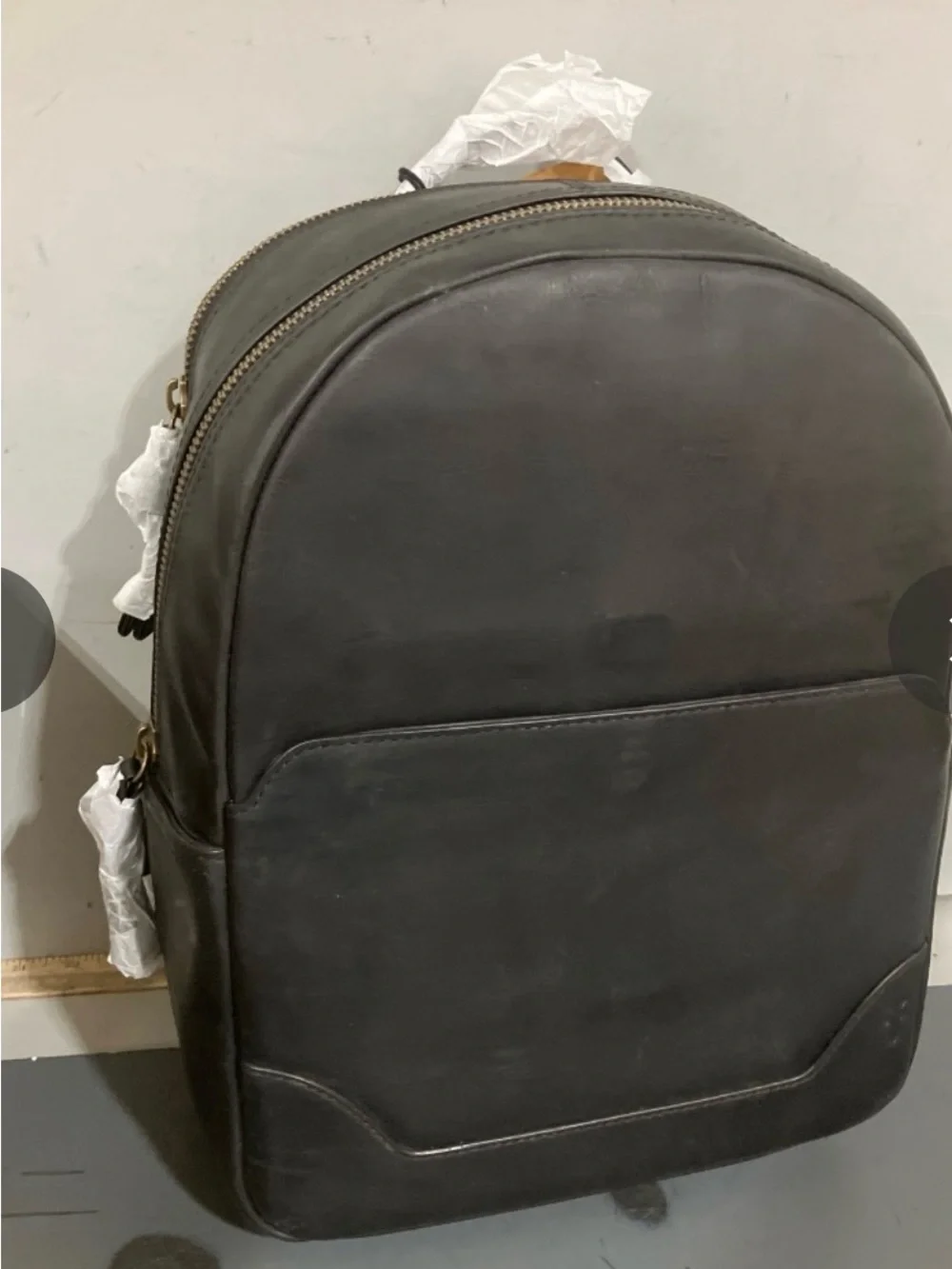 Frye Leather Backpack